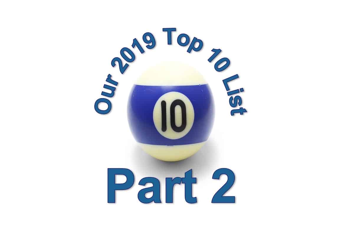 2019 Top 10 Part 2