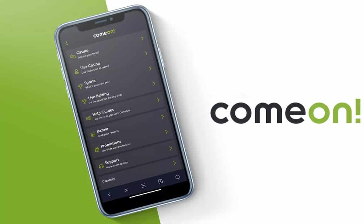ComeOn Mobile Application!