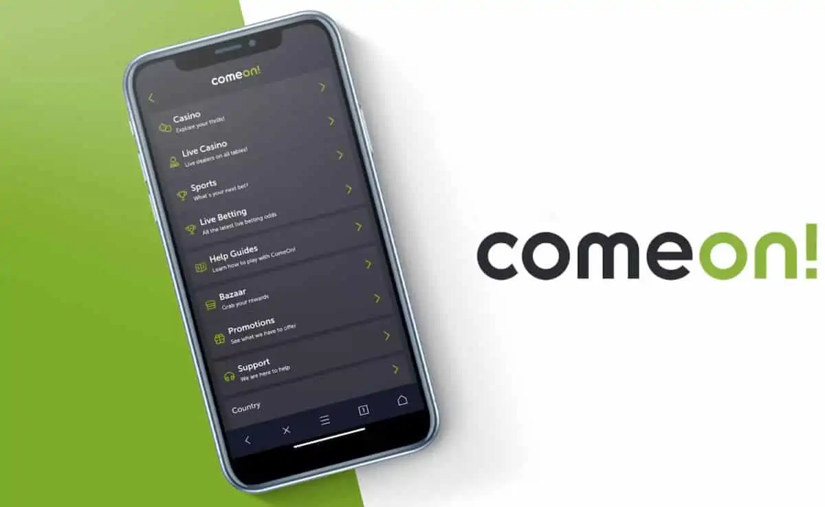 ComeOn Mobile App