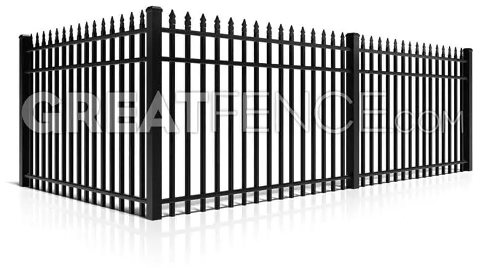 Black Aluminum Fences